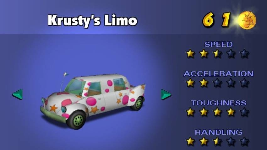 Krusty's Limo